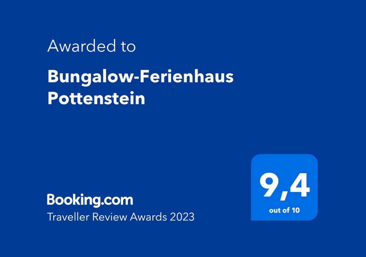 Bungalow-Ferienhaus พอทเทนชไตน์ ภายนอก รูปภาพ